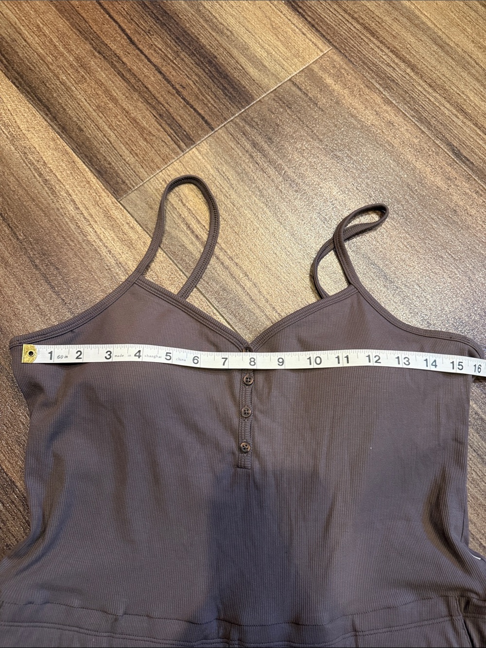 NWOT Vuori Pose Henley Jumpsuit - Picture 9 of 9